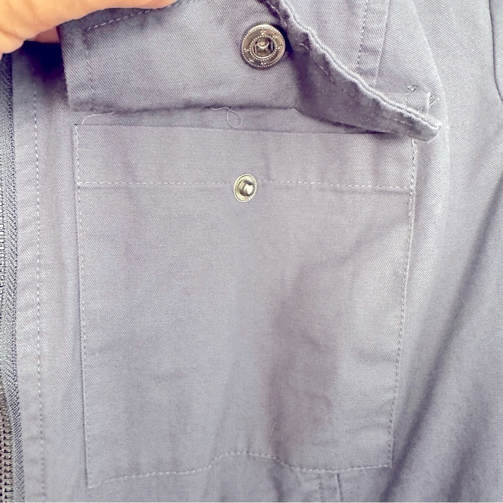 ModCloth Utility Jacket Navy L - Picture 6 of 12
